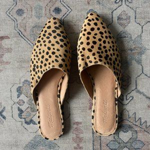 NEW - Madewell Calf Hair Mules